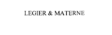 LEGIER & MATERNE