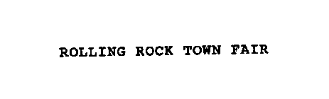 ROLLING ROCK TOWN FAIR