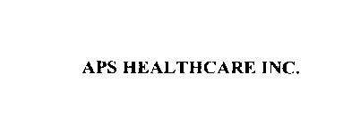 APS HEALTHCARE INC.