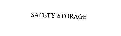 SAFETY STORAGE