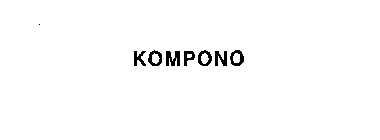 KOMPONO