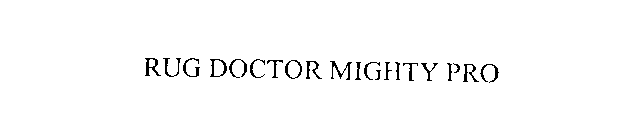 RUG DOCTOR MIGHTY PRO