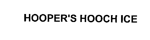 HOOPER'S HOOCH ICE