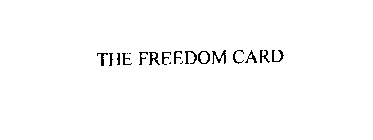 THE FREEDOM CARD