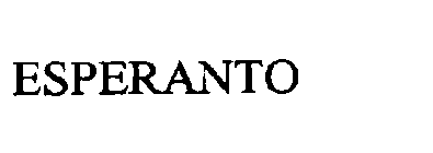 ESPERANTO