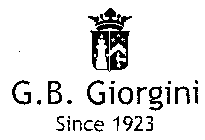 G.B. GIORGINI SINCE 1923