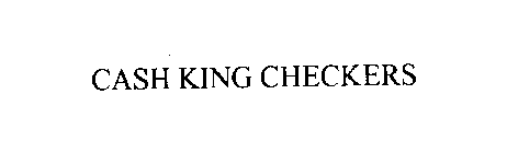 CASH KING CHECKERS