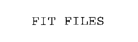 FIT FILES
