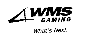 WMS GAMING WHAT'S NEXT.
