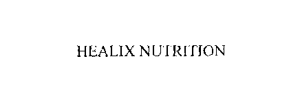 HEALIX NUTRITION