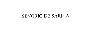 SENORIO DE SARRIA