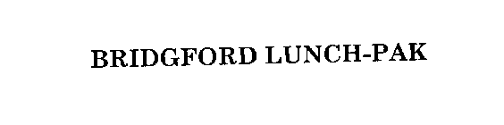 BRIDGFORD LUNCH-PAK