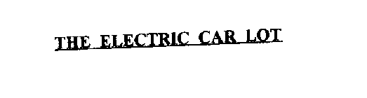 THE ELECTRIC CAR LOT