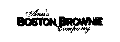 ANN'S BOSTON BROWNE COMPANY