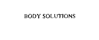 BODY SOLUTIONS