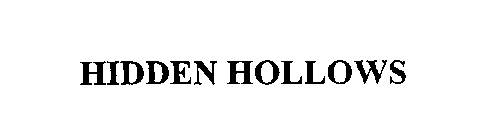 HIDDEN HOLLOWS