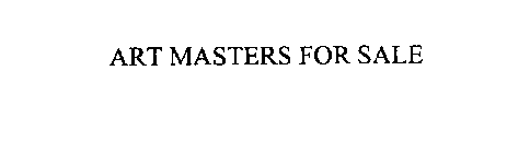 ART MASTERS FOR SALE