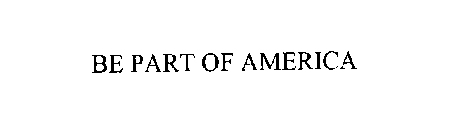 BE PART OF AMERICA