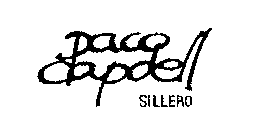 PACO CAPDELL SILLERO