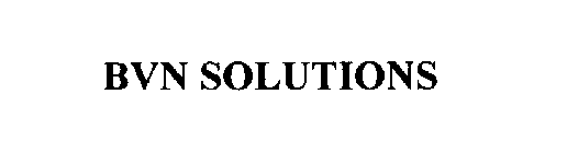 BVN SOLUTIONS