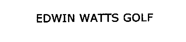 EDWIN WATTS GOLF