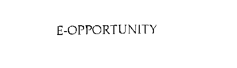 E OPPORTUNITY