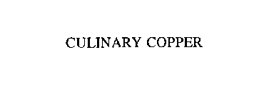 CULINARY COPPER