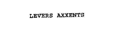LEVERS AXXENTS
