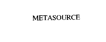 METASOURCE