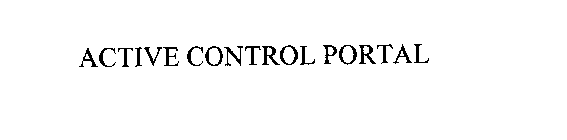 ACTIVE CONTROL PORTAL