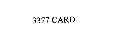 3377 CARD