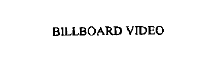 BILLBOARD VIDEO