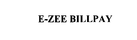 E-ZEE BILLPAY