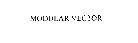 MODULAR VECTOR