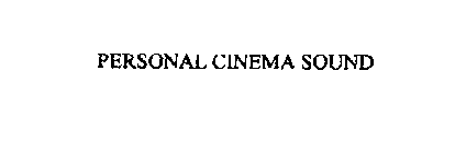 PERSONAL CINEMA SOUND