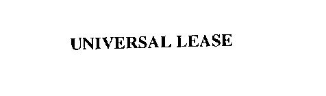 UNIVERSAL LEASE