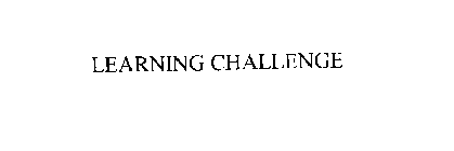 LEARNING CHALLENGE