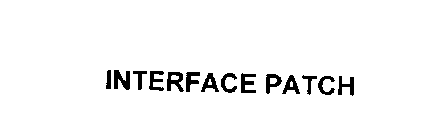 INTERFACE PATCH