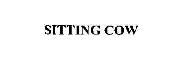 SITTING COW