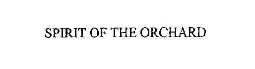 SPIRIT OF THE ORCHARD