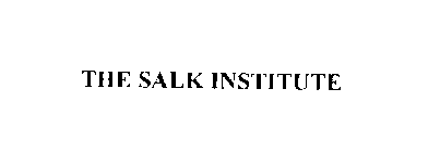 THE SALK INSTITUTE