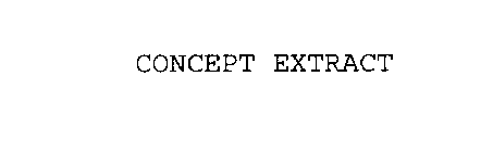 CONCEPT EXTRACT