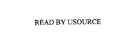 READ BY USOURCE