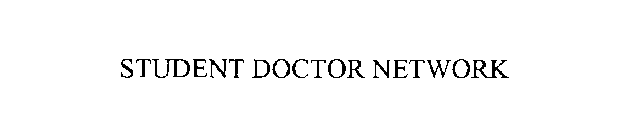 STUDENT DOCTOR NETWORK