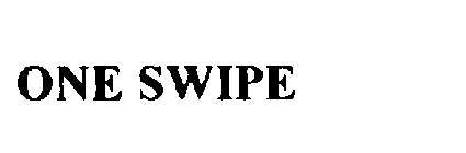 ONE SWIPE
