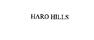 HARO HILLS