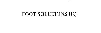 FOOT SOLUTIONS HQ
