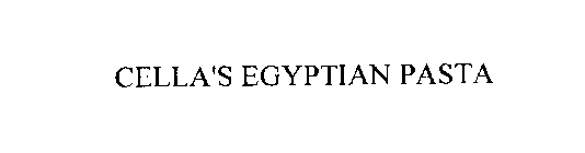 CELLA'S EGYPTIAN PASTA
