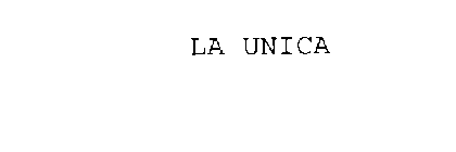 LA UNICA