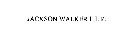 JACKSON WALKER L.L.P.
